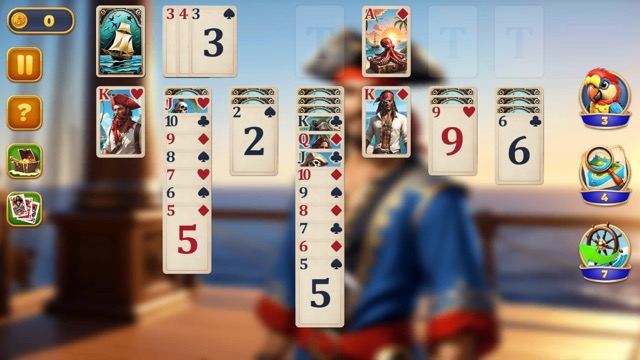 Solitaire Klondike Treasure Island